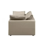 1100 DivanItalia Top Grain Italian Leather Loveseat By GU Furniture - Image 4