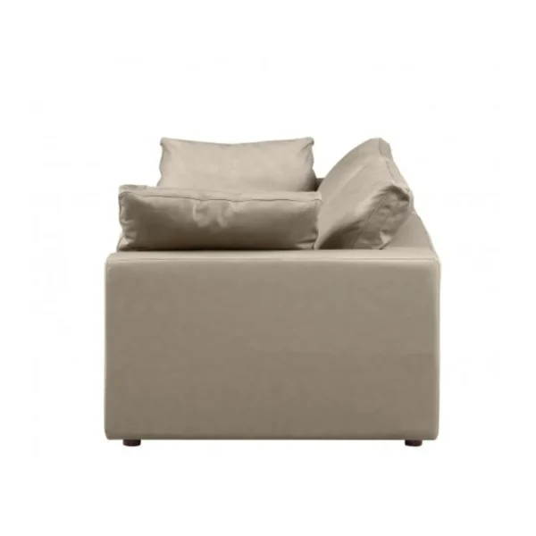 1100 DivanItalia Top Grain Italian Leather Loveseat By GU Furniture - Image 4