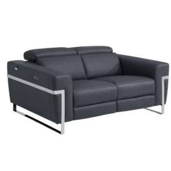 990 Loveseat DivanItalia Top Grain Italian Leather by Gu furniture