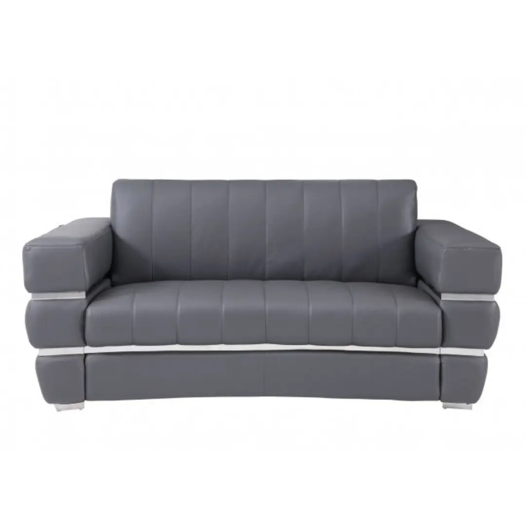 904 Divanitalia Top Grain Italian Leather Loveseat By Gu Furniture | Mobilia Cleopatra 3 904 DivanItalia Top Grain Italian Leather Loveseat By GU Furniture - Image 1