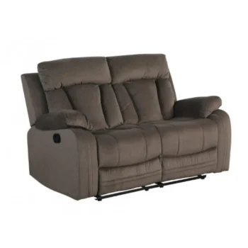 9760 Microfiber Fabric Reclining Loveseat by Gu Furniture