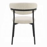 Jirina Side Chair in Beige Chenille Set of 2 By ACME - Image 3