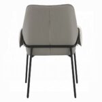 Jirina Arm Chair in Beige Chenille Set of 2 By ACME - Image 4