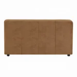 Zoey Modular - Armless Chair in Chocolate Suede By ACME - Image 3
