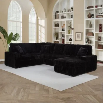Corduroy Sleeper Sectional