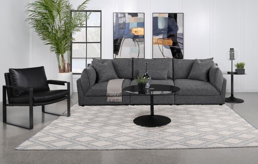 Sasha 3-Piece Modular Upholstered Sofa By Coaster Furniture | Mobilia Cleopatra 3 Sasha 3-Piece Modular Upholstered Sofa by Coaster Furniture