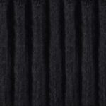 Jacana Corduroy Upholstered Dual Power Chaise Sofa Black by Coaster Furniture
