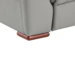 9408 DivanItalia Top Grain Italian Leather Loveseat By GU Furniture - Image 4