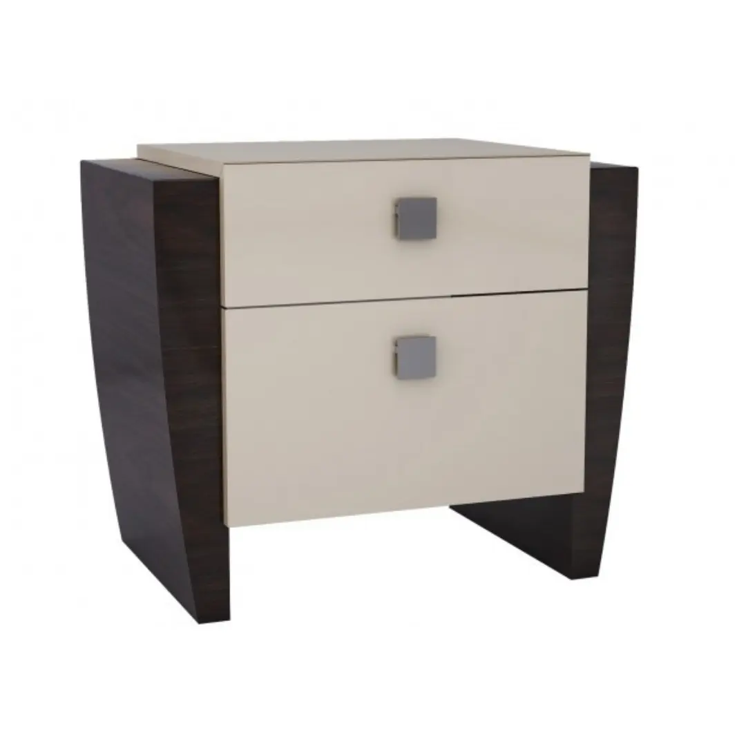 Paris Beige Nightstand By Gu Furniture | Mobilia Cleopatra 3 Paris Beige Nightstand By Gu Furniture - Image 1