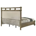 Colton Antique White Oak Finish Panel Bed By ACME - Image 3