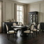 Atrium Black Round Dining Table By Art Furniture - Image 6