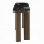 Dana Console Table in Black & Dark Walnut Finish AC03091 By ACME - Image 2