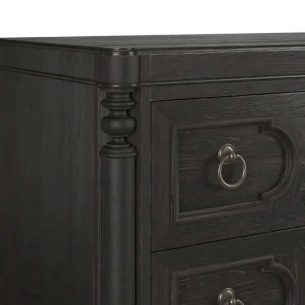 Atrium Black 3 Drawers Chest By Art Furniture - Image 3