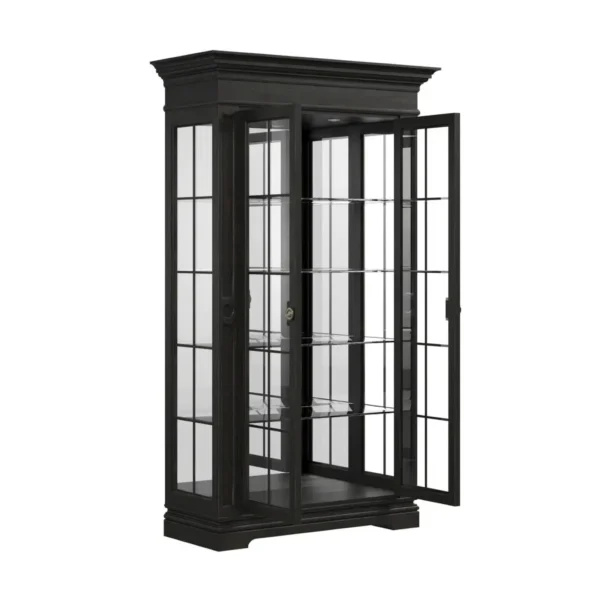 Atrium 2 Door Glass Luxury China Cabinet By Art Furniture - Image 3