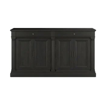 Black Buffet with Granite Top