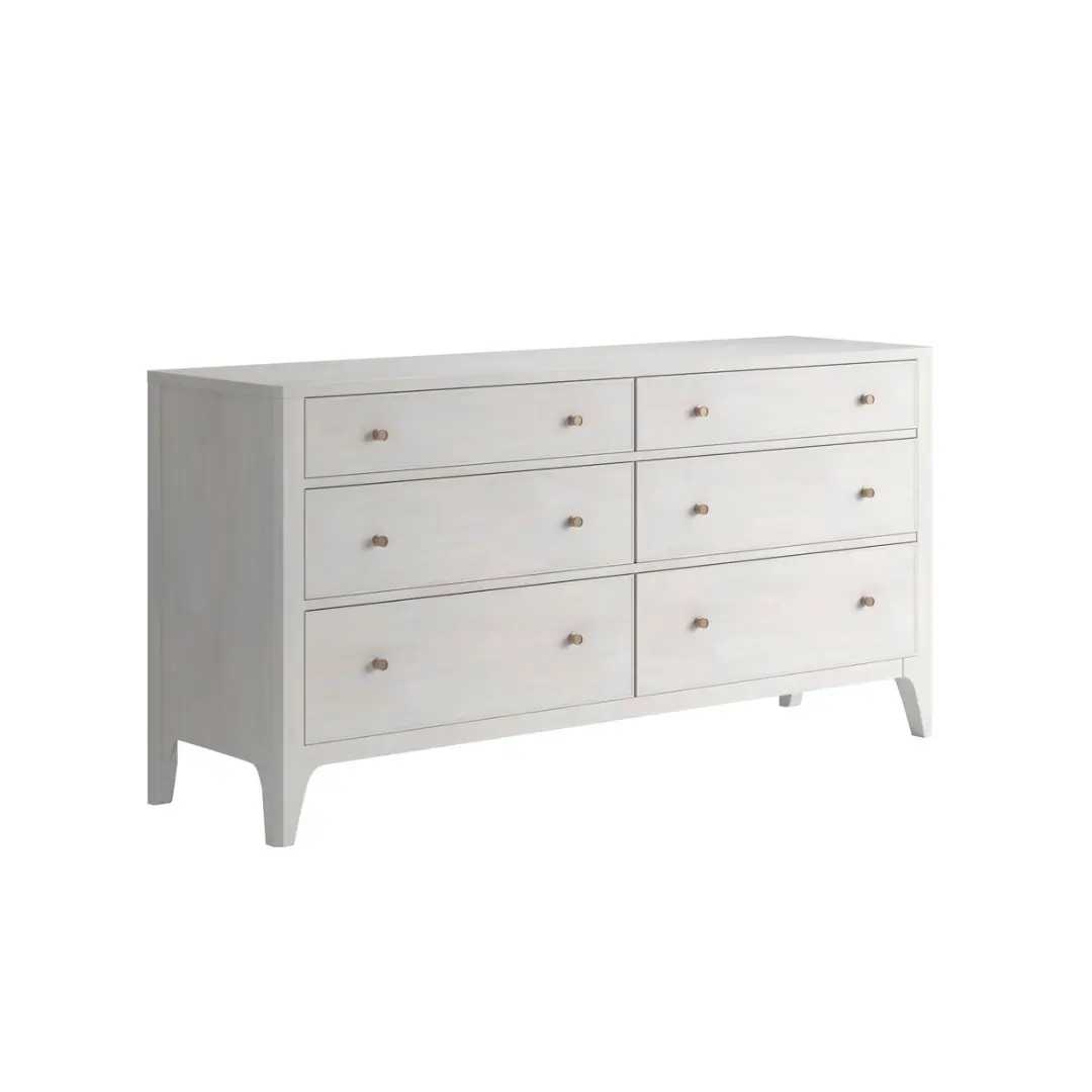 Mezzanine Dove Gray Six‑Drawer Dresser By Art Furniture | Mobilia Cleopatra 3 Dove Gray Six‑Drawer Dresser