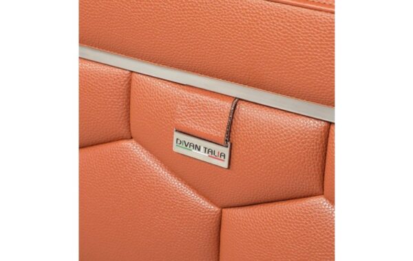 692 Loveseat DivanItalia Top Grain Italian Leather by Gu Furniture - Image 3