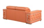 692 Loveseat DivanItalia Top Grain Italian Leather by Gu Furniture - Image 4
