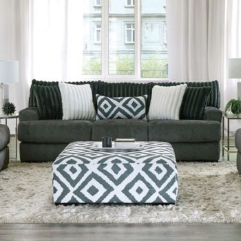 Loughlin Transitional Gun Metal Sofa SM5195-SF By Furniture of America
