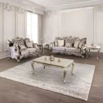 Albacete Purple Velvet Sofa FM65006PR-SF by Furniture of America - Image 2