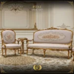 Handmade Pure Beige Chair - Image 3
