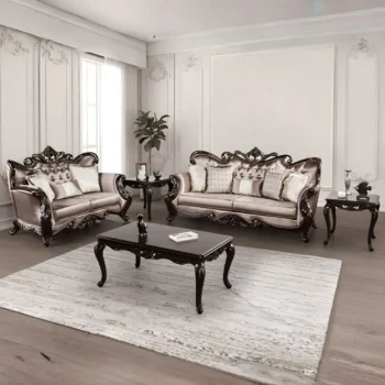 Sofa Set Brown