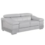 415 DivanItalia Loveseat Top Grain Italian Leather by Gu Furniture - Image 2