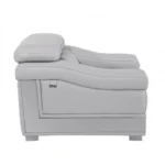 415 DivanItalia Loveseat Top Grain Italian Leather by Gu Furniture - Image 3
