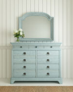 Summer Creek Light Keeper's 11-Drawer Dresser – Shutter Blue By Art Furniture - Image 4