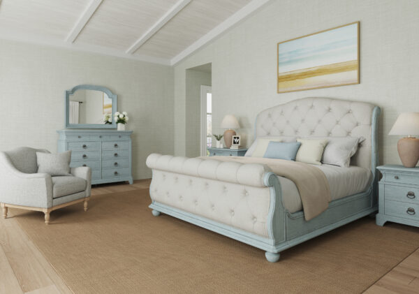 Summer Creek Light Keeper's 11-Drawer Dresser – Shutter Blue By Art Furniture - Image 5