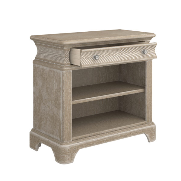 Summer Creek Scrubbed Oak Finish Nightstand By Art Furniture - Image 2