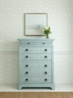 Summer Creek Shutter Blue Chest with 8 Drawers