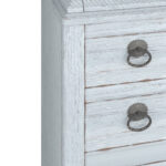 Summer Creek Shutter Blue Chest with 8 Drawers By Art Furniture - Image 3