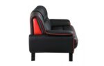 405 Black Loveseat By GU Furniture - Image 2