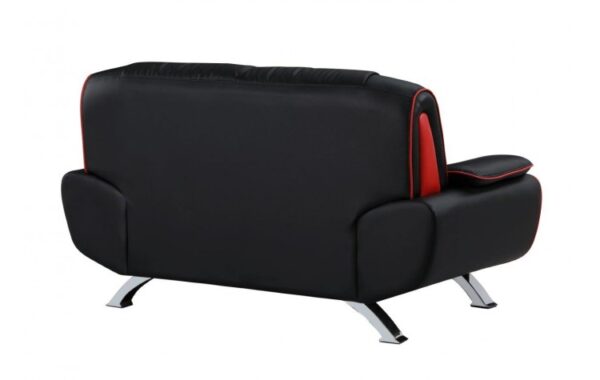 405 Black Loveseat By GU Furniture - Image 3