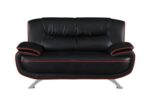 405 Black Loveseat By GU Furniture - Image 4