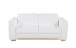 1120 Loveseat DivanItalia Top Grain Italian Leather by Gu Furniture - Image 3