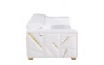 1120 Loveseat DivanItalia Top Grain Italian Leather by Gu Furniture - Image 4