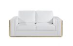 1130 Loveseat DivanItalia Top Grain Italian Leather by Gu Furniture