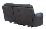 5108 Leather-Aire Manual Reclining Console Loveseat by Gu Furniture - Image 3