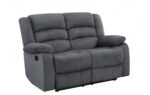 9824 Microfiber Fabric Reclining Loveseat By Gu Furniture - Image 2