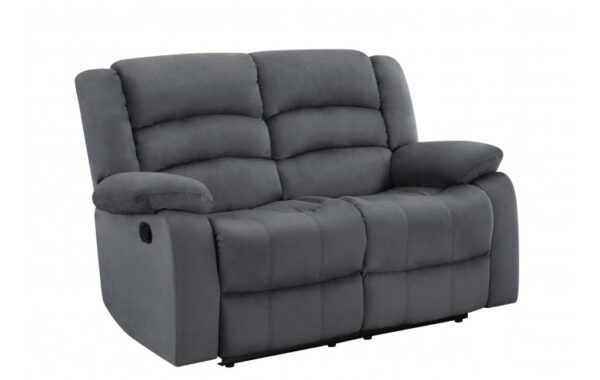 9824 Microfiber Fabric Reclining Loveseat By Gu Furniture - Image 2