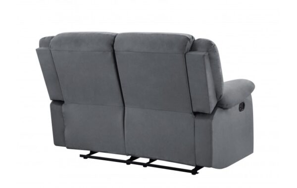 9824 Microfiber Fabric Reclining Loveseat By Gu Furniture - Image 3