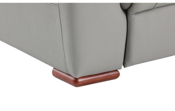 9408 DivanItalia Top Grain Italian Leather Loveseat By GU Furniture - Image 2