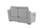 9408 DivanItalia Top Grain Italian Leather Loveseat By GU Furniture - Image 3