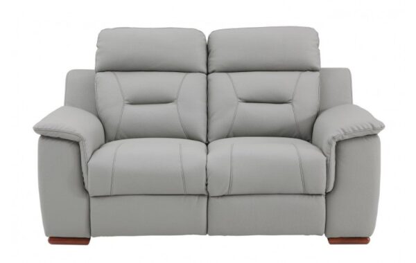 9408 DivanItalia Top Grain Italian Leather Loveseat By GU Furniture - Image 4