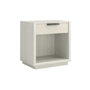 Cotiere Open Nightstand with USB Charging