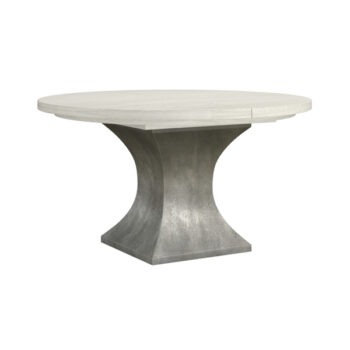 Cotiere Round Dining Table in Metallic Bronze Base