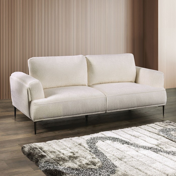 Gladbach Sofa Fm63007Wh-Sf By Furniture Of America | Mobilia Cleopatra 3 Gladbach Sofa FM63007WH-SF by Furniture of America