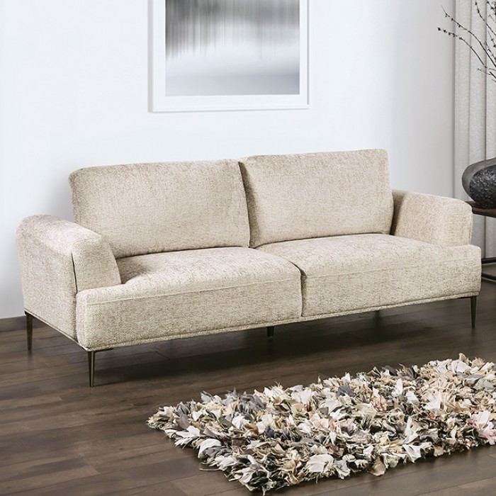 Gladbach Light Brown Sofa Fm63007Lb-Sf By Furniture Of America | Mobilia Cleopatra 3 Gladbach Light Brown Sofa Furniture of America